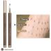 3PCS Double Tip Lower Lash Eyeliner Double Tip Lower Eyelash Pencil Waterproof Anti-Smudge Lashes Pencil Natural Lower Eyelashes Pen Super Slim Eye Liner (Light Brown) - Buy Online on GoSupps.com
