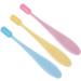 Gatuida 12-Part Soft Manual Toothbrush Set for Maternity Kids & Travel | Gentle Tongue Scraper & Training Brush - Buy Online on GoSupps.com