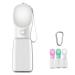 Cotop water bottle dogs on the go portable dog drinking bottle for small big dog travel hiking plastic dog bottle accessories for pets (550ml white)