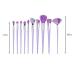 Milopon 10pcs Makeup Brush Set Foundation Eyeshadow Eyebrow Eyeliner & Blush Brushes | Perfect Birthday Gift International Shipping - Buy Online on GoSupps.com