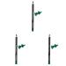 benecos natural cosmetics - eyeliner - vegan - talc-free - green (pack of 3) Green 1 piece (pack of 3)