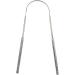 WANGCL Tongue Cleaner Set - 3 Pieces Stainless Steel Tongue Cleaning Tools for Optimal Oral Hygiene - Professional Silver Tongue Scraper - Buy Online on GoSupps.com