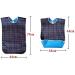 JZK Long Waterproof Feeding Bib for Elderly & Disabled - Washable Adult Dribble Bib for Stroke Patients | Large Size - Buy Online on GoSupps.com