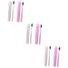 Frcolor 6 STK toothbrush set ultra toothbrush container for colored toothbrush travel toothbrush children toothbrush toothpaste tool for the tooth cleaning toothbrush with long handle household