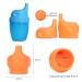 TOUGS Silicone Sippy Cup Lids for Toddlers and Babies (5 Pack) - Reusable, Spill-Proof, Durable - Fits Tumblers, Yeti Rambler, Mason Jars, Cups, and Mugs - 9 Piece Set - Buy Online on GoSupps.com