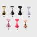 Dajidafu Press on Nail Stand High-ranking Individual Comfortable Sturdy Fine Workmanship Exquisite Appearance Bead Practice Sheet Rose Gold - Buy Online on GoSupps.com