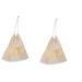 Baluue 2pcs Universal Hair Dryer Containers Hair Dryer Pvc Travel Hair Dryer Bag Suede Beige