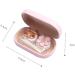 Invisible Myopia Glasses Box for Women - Cute Double Companion & Shadow Eye Storage - Pink B Cosmetic Contact Socket - Buy Online on GoSupps.com