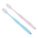 PartyKindom Manual Toothbrush 2pcs toothbrush adult dental floss handle pregnant woman Natural Toothbrush