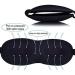 3D Eyeshade Sleep Mask | Natural Eye Sleeping Mask for Men and Women | Soft Blindfold for Travel | Multicolor | 1 Count - Buy Online on GoSupps.com