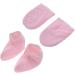 Healeved 6 Pairs Bath Treatment Mitt Kaleidoscope Toy Wax Care Mittens Foot Spa Cover Hand Treatment Mitts Beauty Gloves Spa Gloves Warm Gloves Dry Hands Gloves Take a Bath Paraffin Pink - Buy Online on GoSupps.com