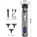 Professional Hair Clippers & Beard Trimmer for Men - Cordless Electric Metal Housing Set - Buy Online on GoSupps.com