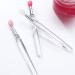 6Pcs Silicone Lip Brushes Set - Professional Makeup Applicators for Lipstick & Eye Shadow - Durable Plastic Handle - Perfect for Beauty Lovers - Buy Online on GoSupps.com