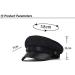 GRNUS Chauffeur Hat - Classic Vintage Newsboy Cap for Men and Women - Buy Online on GoSupps.com