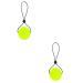 Fomiyes 2st handle ball fitness equipment training device with handle hand trainer finger trainer hand finger trainer gymnastics ball press handle strength trainer strengths training ball TPE