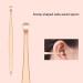 LUKEO Stainless Steel Ear Cleaner Kit - Earpick Wax Remover Curette Spoon Spiral Design - Buy Online on GoSupps.com