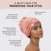 Kitsch Extra Wide Spa Headband for Face Washing & Skincare - Dusty Rose | Soft Makeup & Hair Band for Women - Buy Online on GoSupps.com