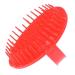 Big Beard Black Scalp Massage Be-Bop Hair Brush Gentle Shampoo for Salons Barbers & Home Use (Orange)