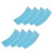 Healeved 8pcs Gelt Fever Patch for Kids Fever Forehead Patch Fever Head Patch Fever Reducer Pads Gel Pad Gel Patch Reboot Cool Paste Cooling Paste Summer Cooling Sticker Blue Aldult Set