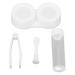 Evscan Portable Contact Lens Box Kit - Sweet Small Duck Container for Women - Travel-Friendly Dust-Proof Case (White) - Buy Online on GoSupps.com