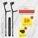Forearm Crutches Adjustable Forearm Crutches - Lightweight Cuff Crutch - Adjustable Comfortable Wrist Handle Standard and Tall Adults Lightweight Aluminum Gray Lightweight Arm Crutch Independence - Buy Online on GoSupps.com