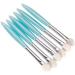 6Pcs One-ended Soft Foam Head Stick Applicator Sponge Eyeshadow Brushes Pro - Buy Online on GoSupps.com