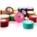 VNDEFUL 6 Rolls Self-Adherent Pressure Wrap Bandage Rolls - 1Inch X 5Yards for Sports Injuries - Wrist and Ankle Support (Random Color) - Buy Online on GoSupps.com