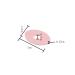 Pink Oval Foam Callus Cushions - 36 Self-Adhesive Pads for Pain Relief and Corn Protection - Buy Online on GoSupps.com