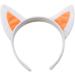 CAZSTYK Soft Cat Headband Animal Shape Plush Ears Hair Hoop for Washing Face Animal Hairbands Cartoon Costume White Super Soft Gli - Buy Online on GoSupps.com