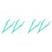 TOYANDONA 40 Pcs Feeding Clamp Reptile Feeding Clip Tree Frog
