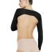 SOLIDEA Unisex Muff Slimming Sleeves - Graduated Compression 15/21 mmHg (Black S) for Effective Leg Support - Buy Online on GoSupps.com