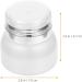 CLISPEED Cream Pressing Sub Container Cream Holder Press-type Container Leak-proof Cream Jars Acrylic Bottle for Cream Acrylic Acid Sample Travel Lotion - Buy Online on GoSupps.com