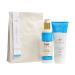 PURE FIJI Bath Gift Set Hydrate & Polish Kit - Spa Gift Sets For Women and Men Include - Coconut Body Scrub and Hydrate Body Lotion for Dry Skin - Spa Gift Sets For Women Scent Coconut