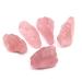 Gift for Family 100G Natural Raw Pink Rose Quartz Crystal Rough Stone Specimen Crystal Love Natural Stones and Minerals Fish Tank Stone Lucky Stone 2-4pcs