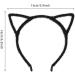 Waibejon Halloween Black Cat Ears Headbands Cat Ears Headband Alice Hair Band Headband Fancy Dress Halloween Cosplay Cat Costume Hair Accessories for Adult Kids - Buy Online on GoSupps.com