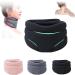 Cervicorrect Neck Brace Anti Snore Neck Brace Relief Neck Pain Neck Brace for Neck Pain and Support0 Neck Support for Sleeping Black