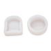 Milisten 4 Pcs Cake Mold Ice Cream Biscuit Silicone Soap Making Molds Molde De para Resina Chocolate Molds Cookie Cake Creative Baking Molds Aroma Silica Gel Cake Pie Muffin White Whitex2pcs 9X8X2.6CMx2pcs
