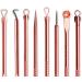 U-K Blackhead Remover Comedone Extractor Blackhead Tweezers Kit Professional Stainless Pimple Acne Blemish Removal Tools Set Deft Processed - Buy Online on GoSupps.com