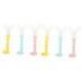Minkissy hen party 6 STK children's toothbrush toothbrushes for children lazy toothbrush manual for children children's manual and brushes