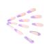 Brishow Purple French Artificial Press-On Nails - 24 Piece Crystal Ballerina Acrylic Set for Women & Girls - Buy Online on GoSupps.com
