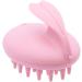 Tovinanna 3-in-1 Hair Washing & Scalp Massage Brush for Curly Hair - Electric Shampoo Brush for Hair Growth & Relaxation - Pink Rabbit Design - Buy Online on GoSupps.com
