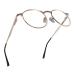 2SeeLife Gold Metal Rim Reading Glasses Men & Women to Look Modern with Clear Vision - Sturdy & Durable Readers for Women & Men - Comfortable for All Face Shape Mens Glasses - Reading Glasses 1.5 Gold 1.5 x