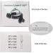 Magnifier with Light Magnifier Medical Dental Surgical Loupes Optical Glass Loupe Goggles with LED Headlight for Brain Cardiac Surgery - Buy Online on GoSupps.com