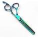 Hair Cutting Scissors 6 Inch Professional Japan 440c Green Ring Hair Scissors Haircut Scissor Thinning Barber Makas Cutting Shears Hairdresser Scissors Set - Buy Online on GoSupps.com