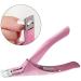 Buy Pink Nail Clipper Tool - Professional Acrylic Gel & False Nail Edger | Boolavard TM - International Shipping Available - Buy Online on GoSupps.com
