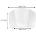 Pouring Shield Mixer Universal Pouring Shield Transparent PS Pouring Chute Replacement Fit for Bowl Lift Stand Mixer 4.5QT 5QT 6QT - Buy Online on GoSupps.com