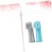 VILLFUL 2 Set 3pcs Toothbrush for Pet Convenient Pet Tooth Cleaning Pet Grooming Pet Toothbrush Toothpaste - Buy Online on GoSupps.com