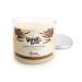 Vanilla Bean Highly Scented Natural 3 Wick Candle, Essential Fragrance Oils, 100% Soy, Phthalate & Paraben Free, Clean Burning, 14.5 Oz.
