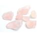 Natural Crystal Rough 200g Natural Rose Quartz Rough Stones Rock Crystal Reiki Metaphysical Raw Stone with a Free Pouch - Buy Online on GoSupps.com