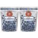 Cherry Bay Orchards - Dried Blueberries - Pack of Two 6oz Bags (Total 12oz) - 100% Domestic, Natural, Kosher Certified, Gluten-Free, and GMO Free - Packed in a Resealable Pouch 6 Ounce (Pack of 2)